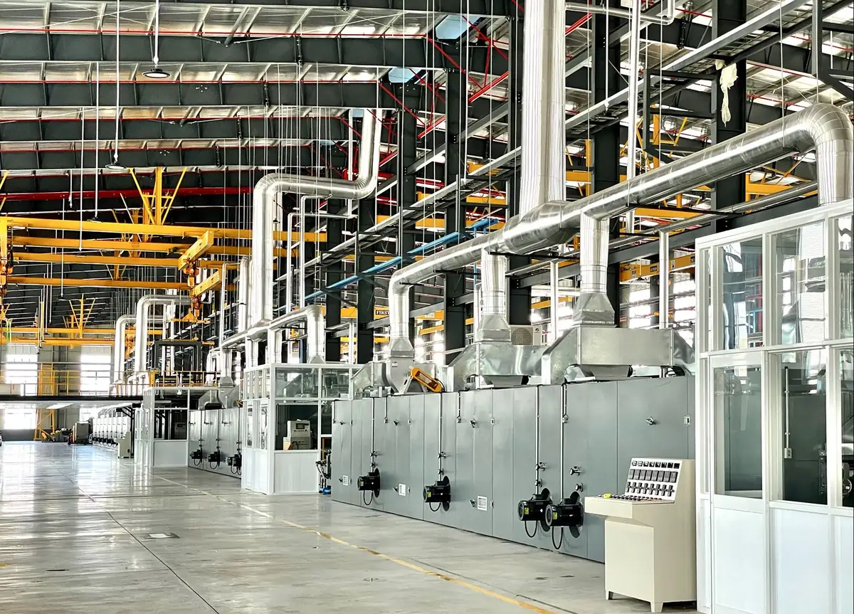 New factory production line